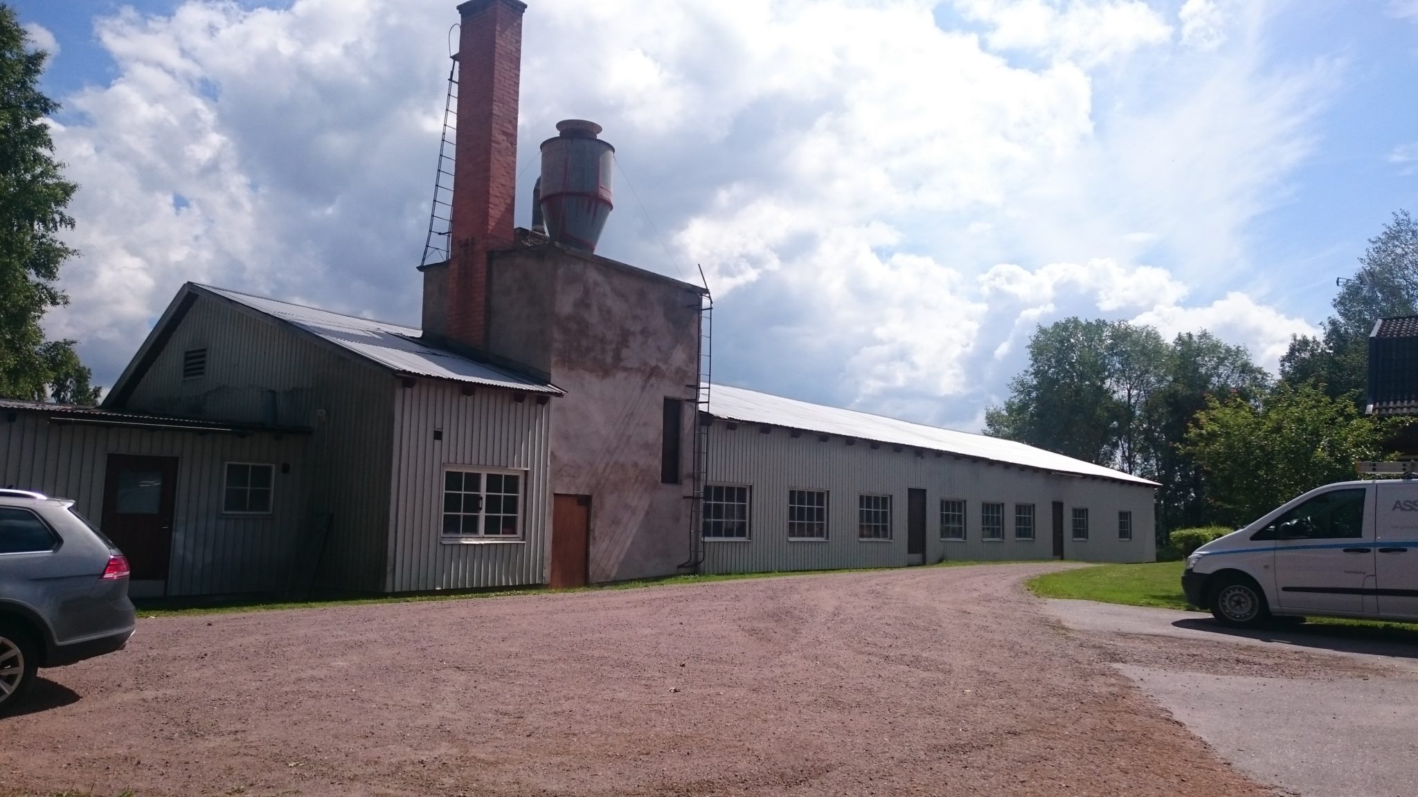 Fönsterfabrikens snickeri i Östra Ryd - verkstadsbyggnaden